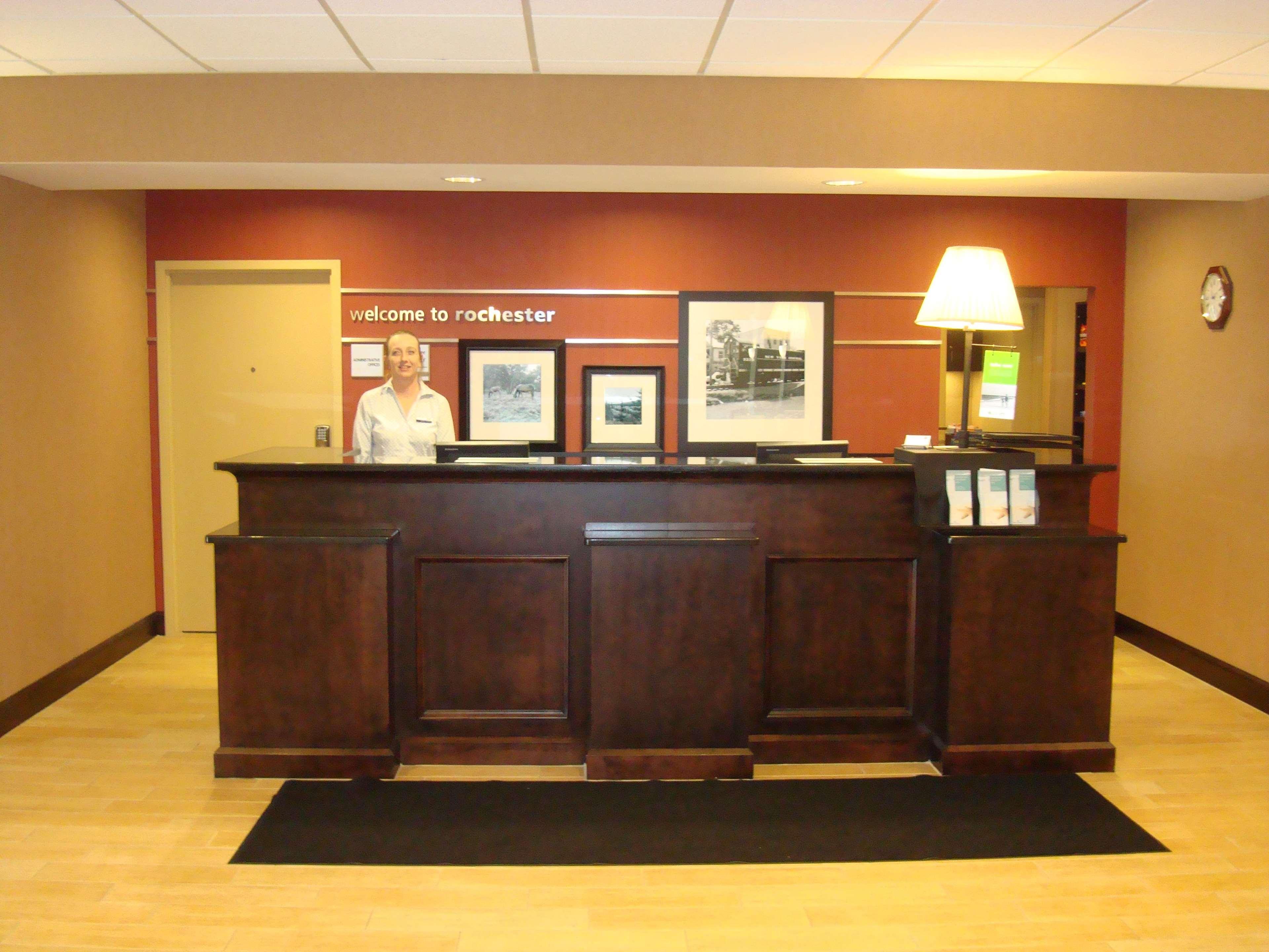 Hampton Inn & Suites Rochester-North Interiør billede
